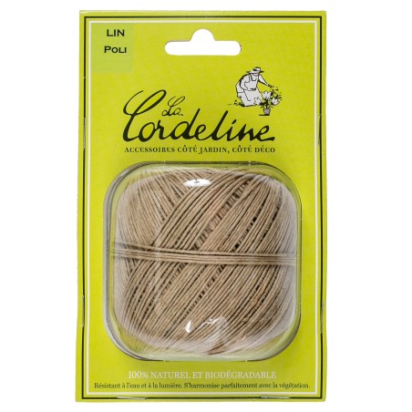 Pelote 100g lin poli ø1,2mm ±100m 2.0/2 s/petite coque
