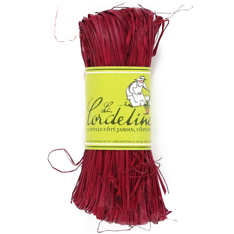 Floche 50g raphia longueur fibre ±95cm s/floche