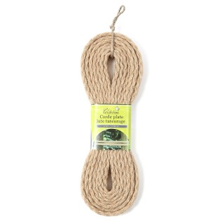 Sangle jute ø2cm ±5m vrac+collier