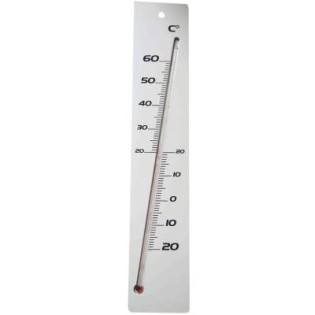 THERMOMETRE MEDIUM BLANC 40CM