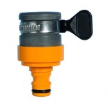 Raccord de robinet rond -