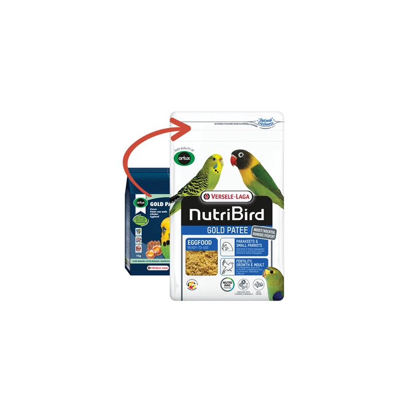 GOLD PATEE PETITES PERRUCHES  250G