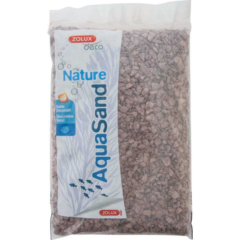 AQUASAND NAT GRES ROUGE 1KG