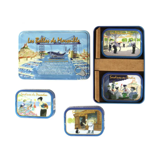 COFFRET X4 BELLES MARSEILLE