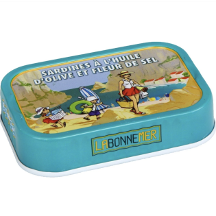 SARDINES H.O FLEUR SEL 115G