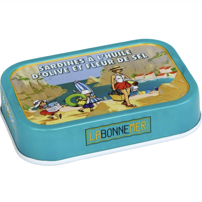 SARDINES H.O FLEUR SEL 115G