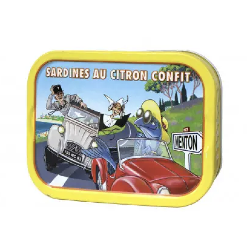 SARDINES CITRON CONFIT 115G