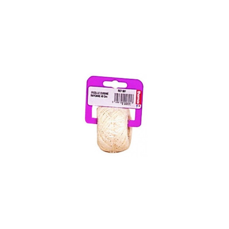 FICELLE FINE BLANCHE POLYESTER ALIMENTAIRE