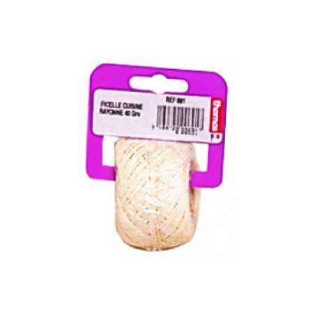 FICELLE FINE BLANCHE POLYESTER ALIMENTAIRE