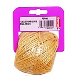 FICELLE SISAL EMBALLAGE 100GRS PRESENTATION CAVALIER