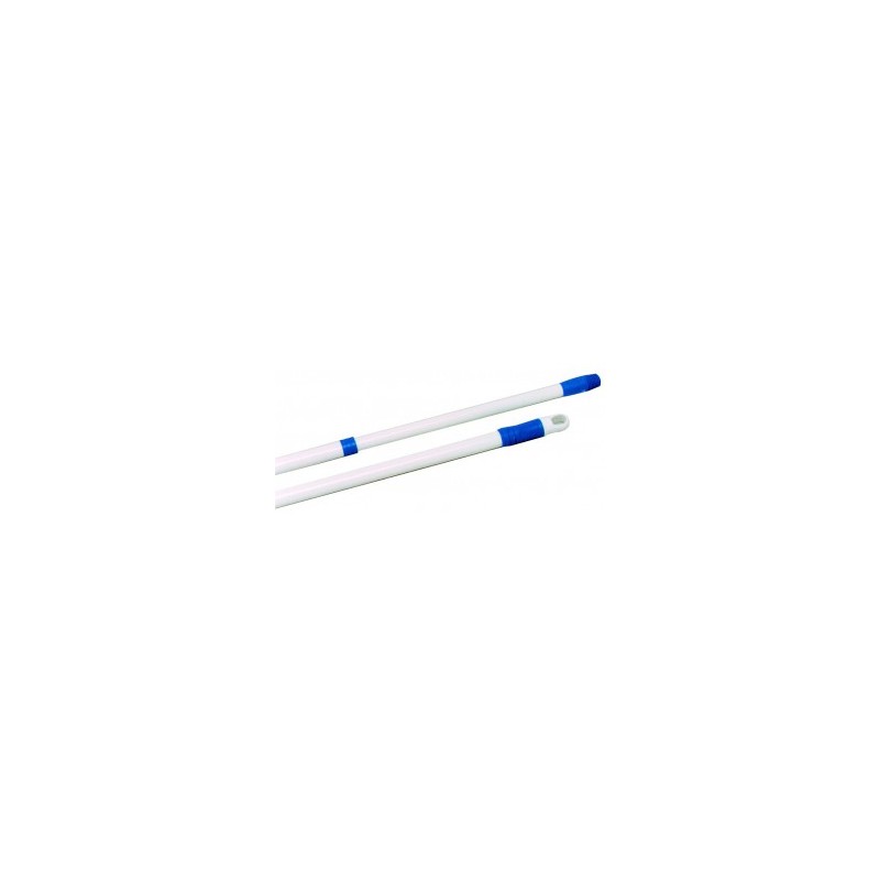 MANCHE ACIER TELESCOPIQUE MAXI 150CM   BOUT TOURNANT