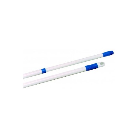 MANCHE ACIER TELESCOPIQUE MAXI 150CM   BOUT TOURNANT