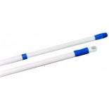 MANCHE ACIER TELESCOPIQUE MAXI 150CM   BOUT TOURNANT