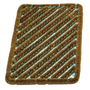 TAPIS GRATTE-PIEDS COCO ECRU 60X40CM