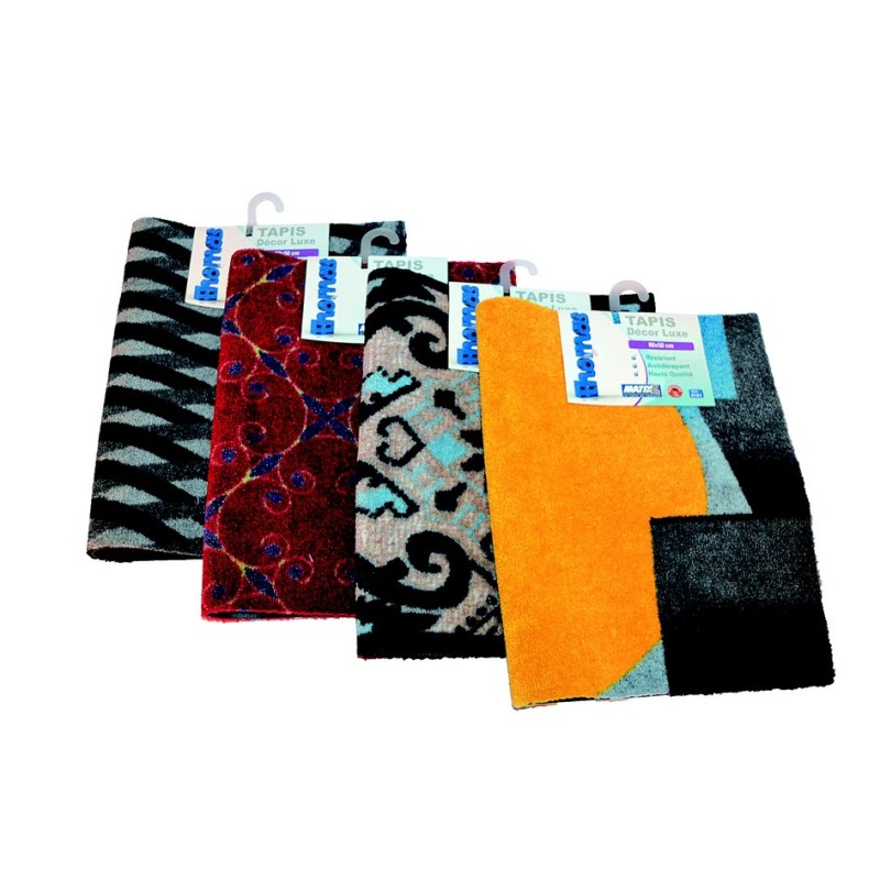 TAPIS LUXE DECOR 80X50CM HAUTE QUALITE