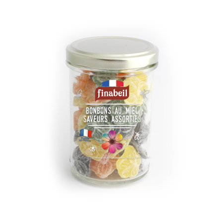 BONBONS forme fleurs assortiment  130g