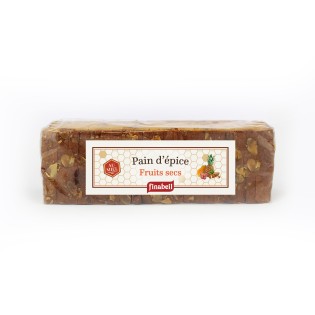 PAIN D'EPICES tranché fruits secs 350g