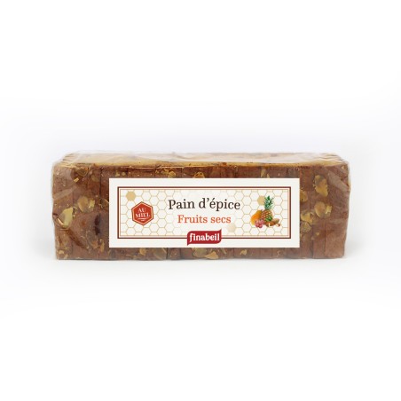 PAIN D'EPICES tranché fruits secs 350g
