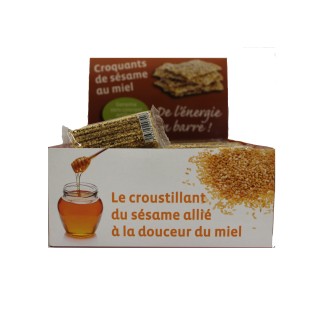 CROQUANTS de sésame au miel 30g