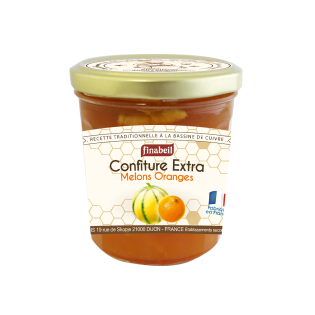 CONFITURE melon/orange 375g