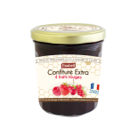 CONFITURE 4 fruits rouges au miel 375g
