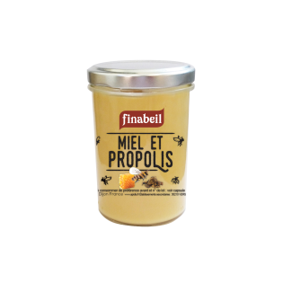 MIEL CREMEUX dosé à 0,8% poudre de propolis 250g