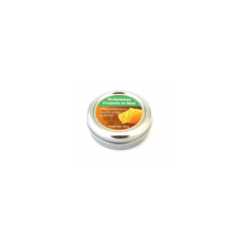 Alvéolettes à la propolis - boîte métal 50g
