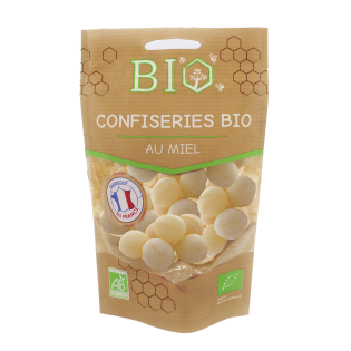 BONBONS BOULE FOURREE MIEL bio 120g