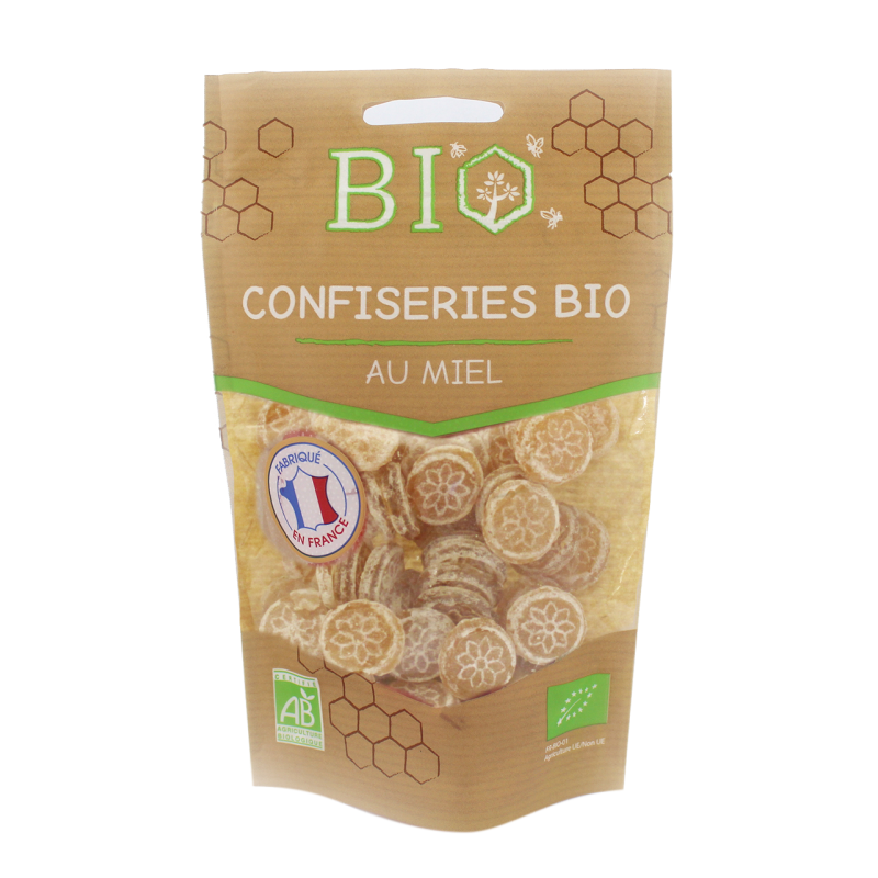 BONBONS PASTILLE AU MIEL bio 120g