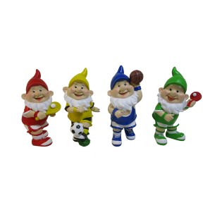 NAIN FOOTBALLEUR EN POLYRESINE