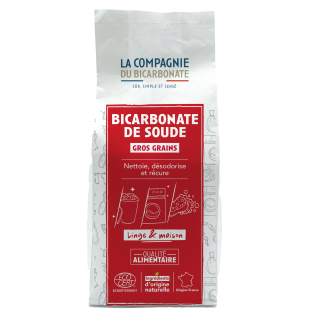 Sachet kraft Bicarbonate gros grains éco détergent 3kg