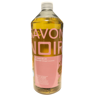 Savon Noir liquide à l'huile de lin - 1L