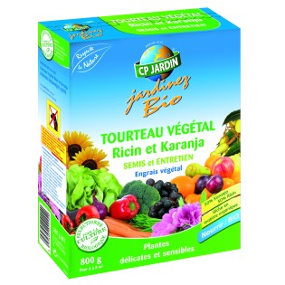 Tourteau Végétal Ricin et Karanja 800gr