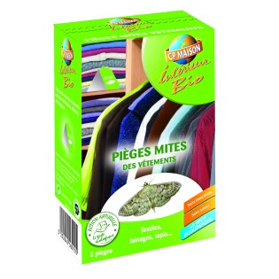 PIEGES  MITES DES VETEMENTS 2 pièges