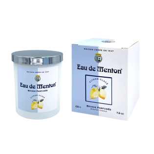 BOUGIE CITRON GLACE 220G