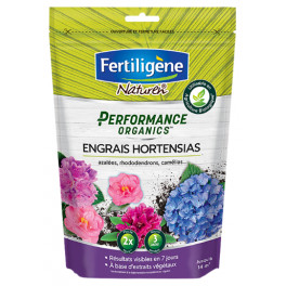 Fertiligène performance organics engrais hortensias