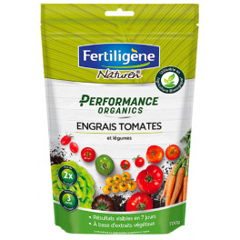 Fertiligène performance organics engrais tomates et légumes