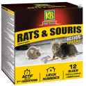 KB Home Defense® Rats et souris blocs