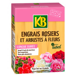KB engrais rosiers et arbustes à fleurs