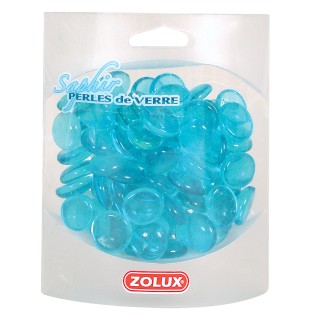PERLES DE VERRE SAPHIR 410G