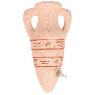 DECOR AMPHORE SABL,BL DIF,10C