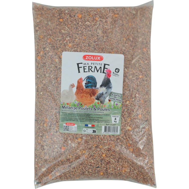 MELANGE POULE PONDEUSE 4KG
