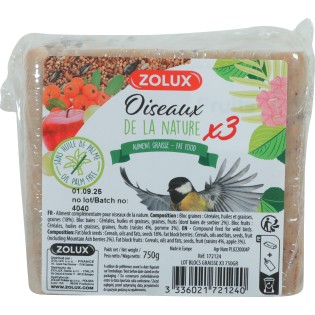 BLOCS GRAISSE X3 750GR