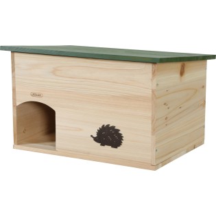 MAISON BOIS HERISSON VERT