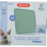 4 PLAQUES EXTIEUR HABITAT LAPIN NLIFE