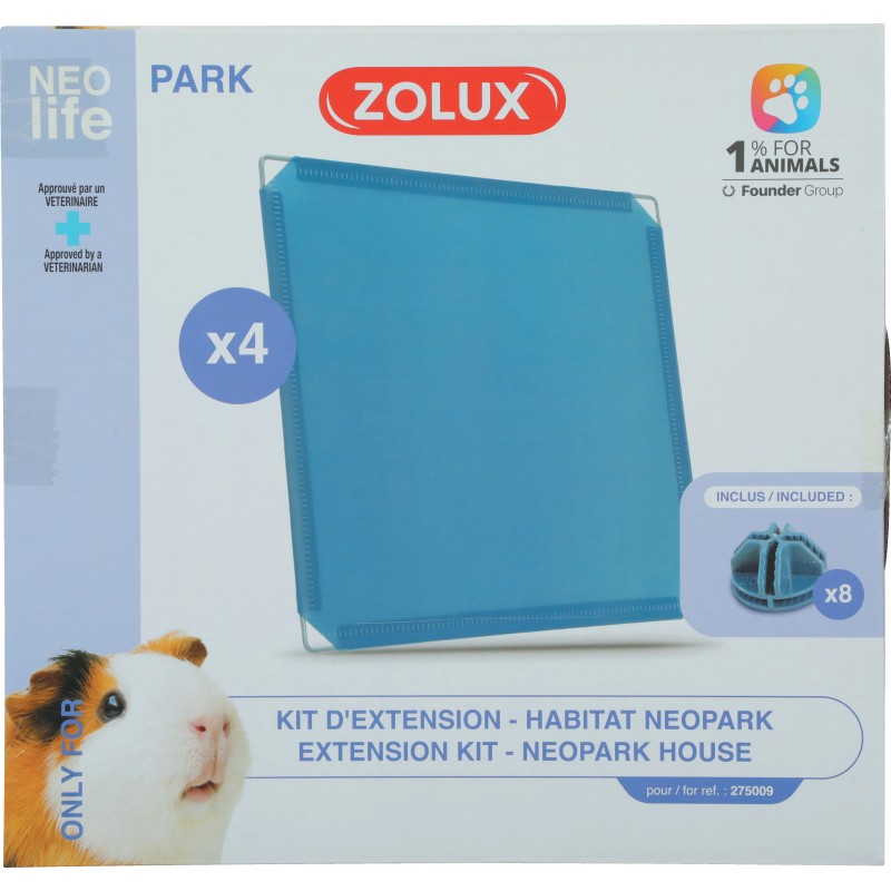 4 PLAQUES EXTIEUR HABITAT LAPIN NLIFE