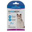 Traitement antiparasitaire Francodex Fipromedic 2 pipettes de 50mg pour chats