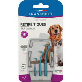 Retire-tiques Francodex pour chiens et chats