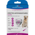 Pipettes Francodex antiparasitaires de 5ml x4 à base d'icaridine pour grands chiens