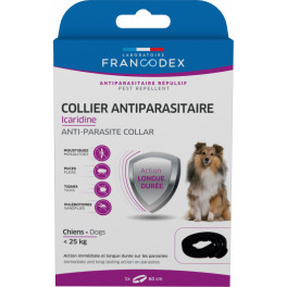 Collier Francodex à base d’icaridine pour chiens de moins de 25kg